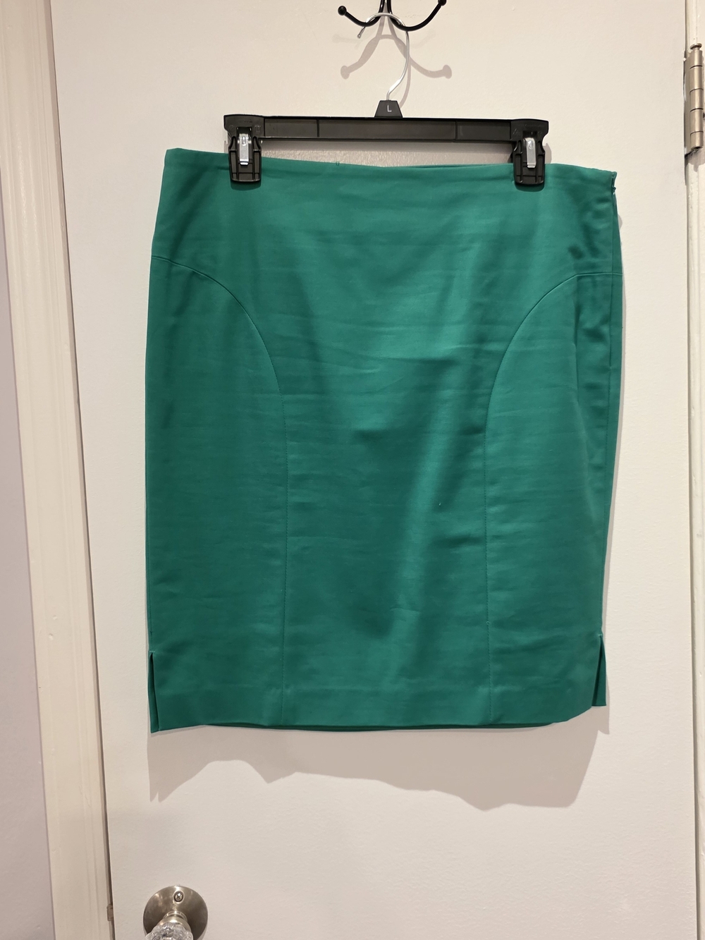 Calvin Klein Emerald Green Pencil Skirt Size 10